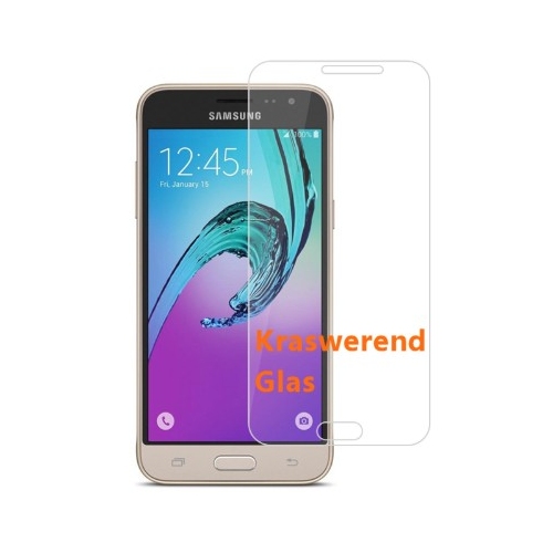 Kraswerende screen protector om krasjes op het scherm van de Samsung Galaxy J3 te voorkomen