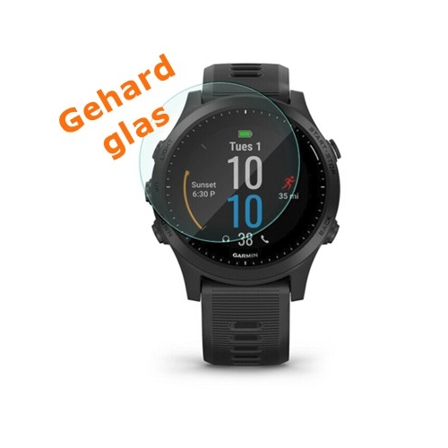 Screenprotector van gehard glas voor de Garmin Forerunner 945