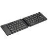 Draadloos compact opvouwbaar QWERTY bluetooth toetsenbord voor Android, IOS en Windows
