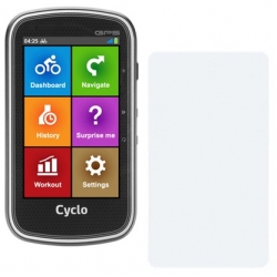 Screen protector scherm bescherming tegen krasjes voor de MIO Cyclo 400, 405, 605