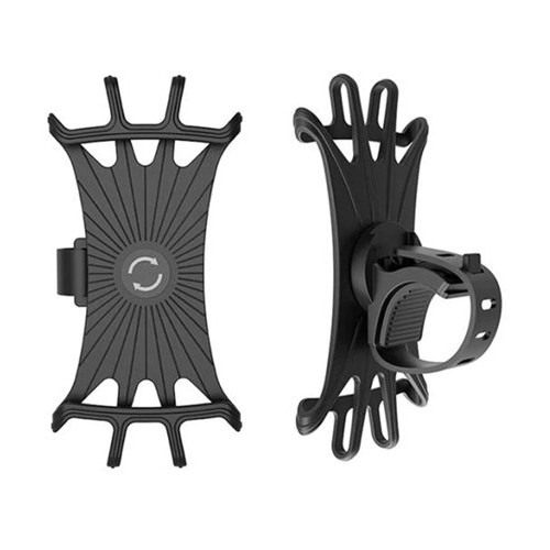 Fietshouder voor de telefoon met elastische instelbare houder Fietshouder voor de telefoon met elastische instelbare houder