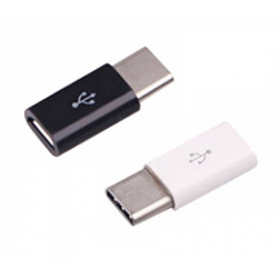 Micro USB naar USB-C adapter plug aansluiting