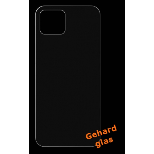 Glazen achterkant bescherming voor de iPhone 11 Glazen achterkant bescherming voor de iPhone 11