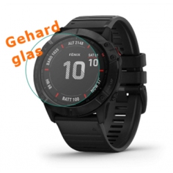 Screenprotector van gehard glas voor de Gamin Fenix 6X Pro