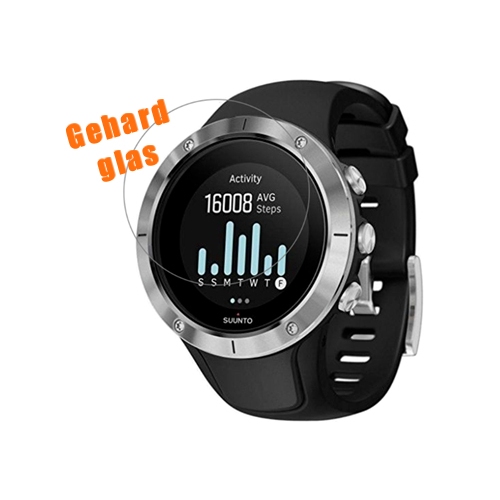 Screenprotector van kraswerend gehard glas voor het Suunto Spartan Trainer HR sport horloge