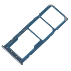 Blauwe SIM tray houder simkaart adapter voor de Samsung Galaxy A30 of A50