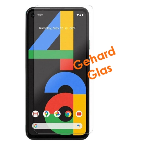 Screenprotector voor de Google Pixel 4a van kraswerend gehard glas