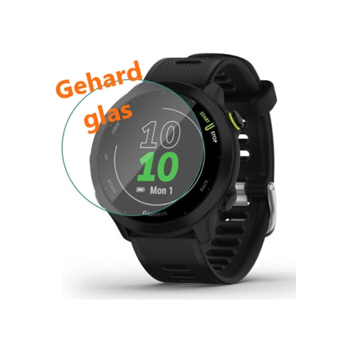 Screenprotector van glas voor de Garmin Forerunner 55