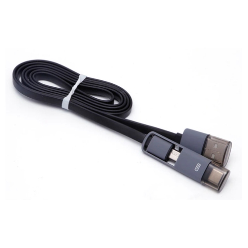 Twee in een kabel met USB-C en Micro USB aansluiting