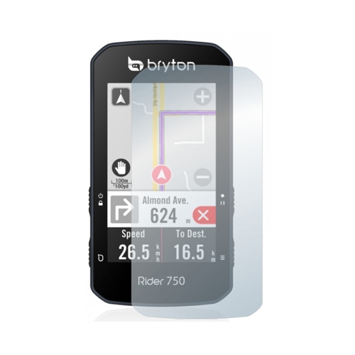 Screenprotector folie voor de Bryton Rider 750