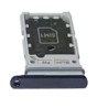 Zwarte vervangende SIM tray adapter voor de Samsung Galaxy S22 en S22 Plus zwart