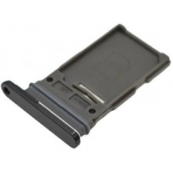 Zwarte vervangende SIM kaart tray adapter voor de Samsung Galaxy S23 en S23 Plus
