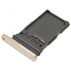 Witte vervangende SIM kaart tray adapter voor de Samsung Galaxy S23 en S23 Plus