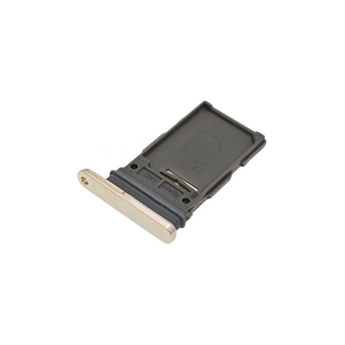 Witte vervangende SIM kaart tray adapter voor de Samsung Galaxy S23 en S23 Plus