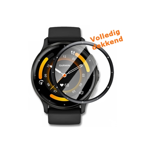 Volledig dekkende screenprotector voor de Garmin Venu 3 en 3s Volledig dekkende screenprotector voor de Garmin Venu 3 en 3s