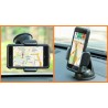 Kleine compacte autohouder voor op het raam of ruit voor de smartphone