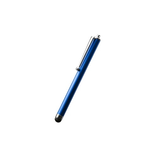 Blauwe stylus pen pennetje voor smartphone en tablet blauw