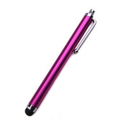 Paarse stylus pen pennetje capacitive touchscreen typen tekenen schrijven tablet smartphone paars