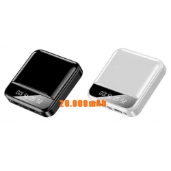 20000 mAh compacte kleine powerbank nood accu