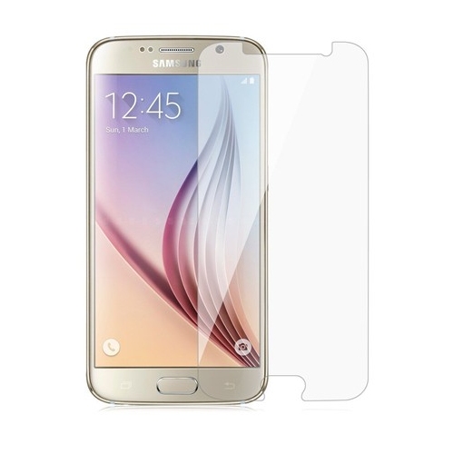 Screenprotector folie om het scherm van de Samsung Galaxy S6 te beschermen