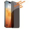 Anti spy privacy screenprotector van glas voor de iPhone 15