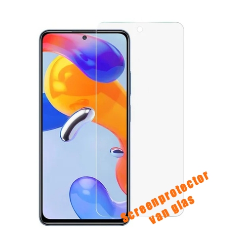 Glazen screen protector voor de Xiaomi Redmi Note 12 Pro