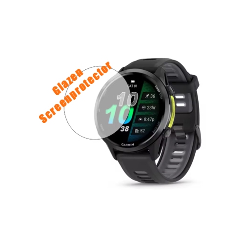 Screenprotector van glas voor de Garmin Forerunner 570