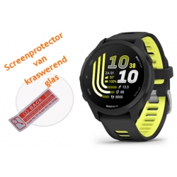 Screen protector van kraswerend glas voor de Garmin Forerunner 170
