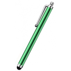 Groene stylus pen voor touchscreen van tablet of smartphone groen