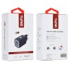 TUNIQ APD 30W GaN adapter - Dual Poort - Zwart