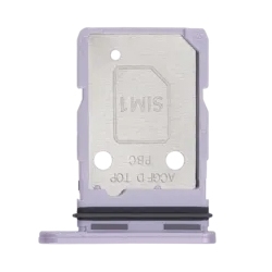 Vervangende SIMkaart houder voor de Samsung Galaxy A37 licht paars light violet