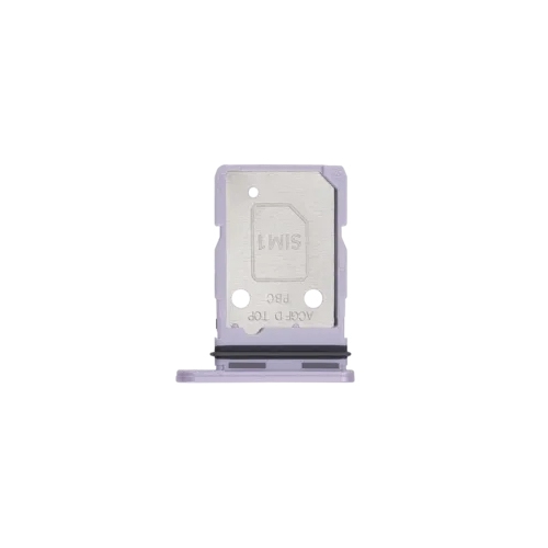 Vervangende SIMkaart houder voor de Samsung Galaxy A37 licht paars light violet