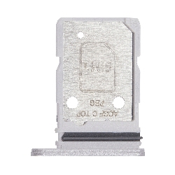Vervangende SIMkaart adapter voor de Samsung Galaxy A37 wit white zilver