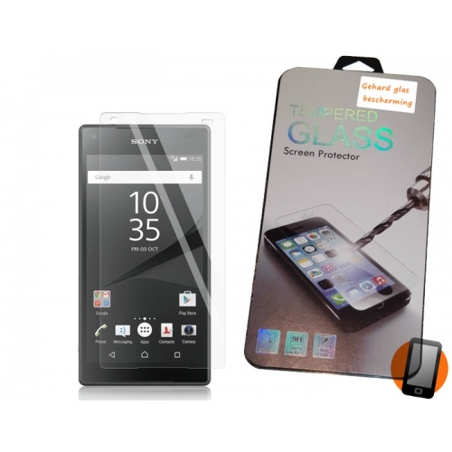 Screenprotector van gehard glas voor de Sony Xperia Z5 Compact Screenprotector van gehard glas voor de Sony Xperia Z5 Compact
