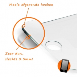 Specificaties van het gehard glasscherm bescherming tegen krassen op het scherm  Sony Xperia Z4
