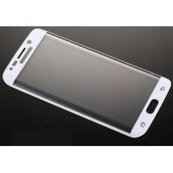 Witte scherm bescherming van gehard glas voor de Samsung Galaxy S6 Edge