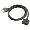 Zwarte verleng kabel van een meter voor de iPhone 3, 3Gs, iPhone 4, 4s, iPad, iPad 2 en iPod