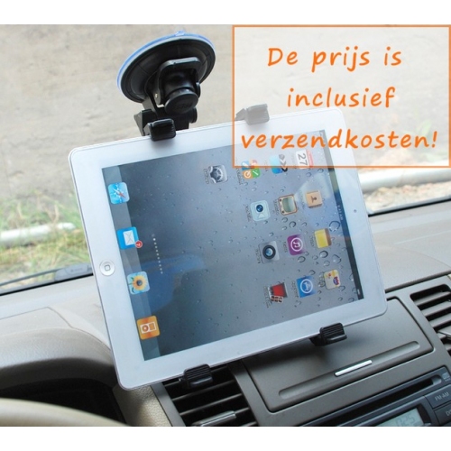 Uitbarsten Behoren het einde Tablet houder met zuignap voor op het raam voor in de auto