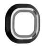 Zwarte Beschermings ring om de camera te beschermen van Samsung Galaxy S6 en S6 Edge