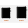 Bescherming van gehard glas voor de iWatch tegen krasjes op het touchscreen