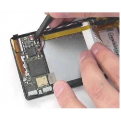 Handige nylon tool om de behuizing van de smartphone of tablet mee open te maken