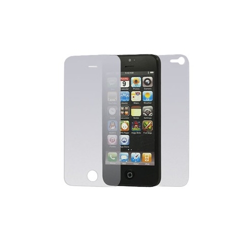 Voorkant (touchscreen scherm) en achterkant bescherming folie voor de iPhone 5 en 5s