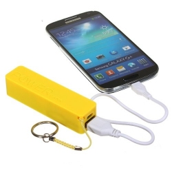 Externe 2600 mAh batterij oplader uw telefoon of