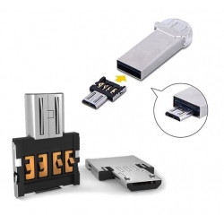 Adapter Plug converter die van gewone USB een Micro-USB aansluiting maakt.