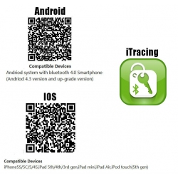 QR code scan scanner voor de iTracing app voor IOS en Android