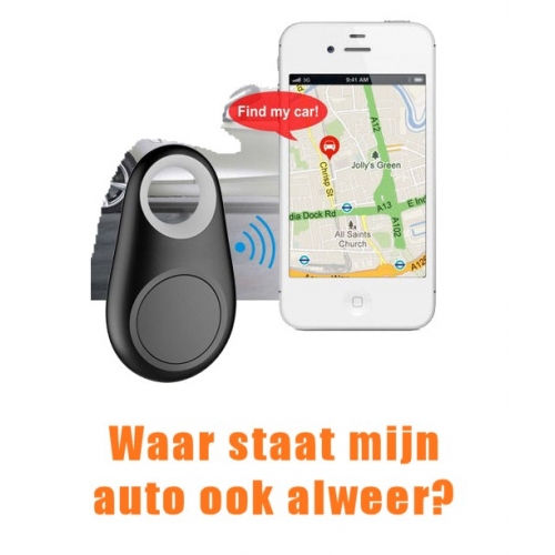 Traceerbare bluetooth GPS tracker sleutelhanger (Keyfinder)