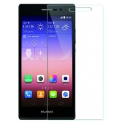 Bescherming van gehard glas voor de Huawei Ascend P7 tegen krassen op het scherm