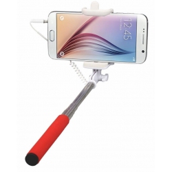 Rode uitschuifbare SelfieStick voor smartphones