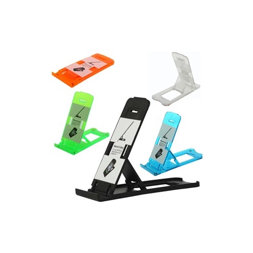 Standaard die handig inklapbaar is voor tablet PC's en smartphones Standaard die handig inklapbaar is voor tablet PC's en smartphones
