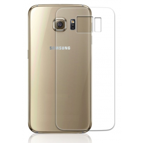Achterkant bescherming van 9H gehard glas tegen krassen op de Samsung Galaxy S6